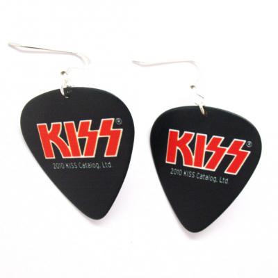 kiss red and black earrings.JPG